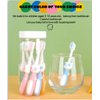 PROBUSINES-Kids Toothbrushes 8 Pack,Soft Bristle Toothbrushes for Kids 3-12 Years Old, Cute Multicolor Boys Girls Toothbrushes,Clean Kids Teeth Bristles Not Easy to Shed