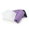 Universal Walker Hand Grip Covers - Luxurious Soft Fleece with Sculpted Memory Foam Cores (Playful Purple)
