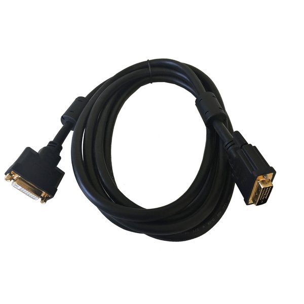 AYA 10Ft (10 Feet) DVI-D Dual Link 24+1 Digital Video Male to Female Extension Cable with Ferrites