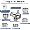 Shower Head Sink-Faucet Bathtub, Hose Sprayer Attachment with 5 Adapters, 79" Hose for Hair Washing, Pet Dog Rinse & Baby Bath, ON/OFF Extension for Tub Faucet, Utility Sink, Laundryroom, Garden