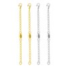 OHINGLT Necklace Extender Magnetic Necklace Clasps and Closures,Adjustable Necklace Extenders Gold and Silver Chain Extension for Necklaces Magnetic Clasps