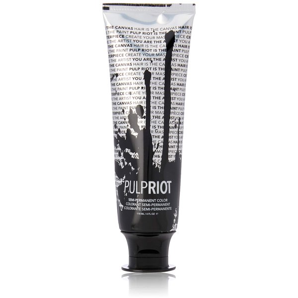 Pulp Riot Semi-Permanent Hair Color for Unisex, Mercury Silver, 4 Ounce