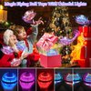 JOYGIFT 2-Pack Flying Orb Ball Toys, 2024 New Magic Flying Ball Toy, Galactic Fidget Spinner Ball with LGB Lights, Rechargeable Hover Ball Boomerang Drone Flying Toys for Kids Adults