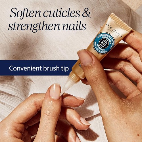 L’OCCITANE Nourishing Nail & Cuticle Oil with 30% Shea Oil, 0.25 fl. Oz: Healthier-Looking Nails, Soften Cuticles, Allure Beauty Award-Winner