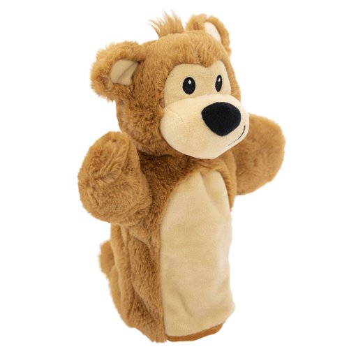 PLUSHIBLE BRIDGING MILES WITH SMILES Pawley The Bear Stuffed Animal Collection (Pawley Hand Puppet)