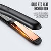 VANESSA PRO 100% Pure Titanium Flat Iron, 0.7-inch