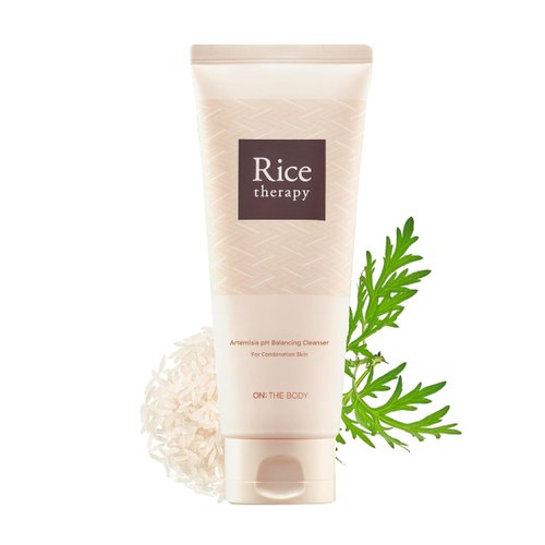 VEILMENT Rice Therapy Artemisia Foam Cleanser (Pack of 1, 5.1fl oz) - Gentle Moisturizing Face Wash for Sensitive Skin. Daily Hydrating Facial Foam for Radiant, Smooth Skin,