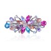 Sankuwen Flower Luxury Jewelry Design Hairpin Rhinestone Hair Barrette Clip,Also Perfect Mother's Day Gifts for Mom(Multicolor)