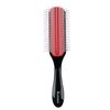 Koeuoi Classic Styling Curly Hair Brush. 9 Row Black Brush for Detangling, Separating, Shaping. For Women and Men Wet or Dry Hair.