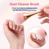 MelodySusie Nail Art Dusting Brush,Dust Collector Brush, Blush Brush, Boose Powder Brush,Makeup Brushes, Acrylic Cleaning Brush Acrylic Nail Tools