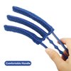 RUIMAICAN Window Blind Cleaner Duster Brush Kit 2 Pack Brush with 6 Microfiber Sleeves - Blind Cleaner Tools for Window Blinds Air Conditioner Jalousie Dust