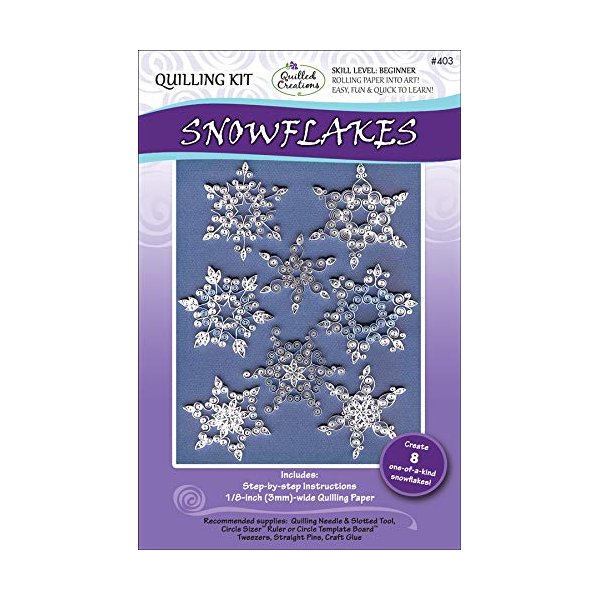 Quilled Creations Snowflake Quilling Kit
