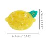 Lemon Hair Clip,Small Claw Clip for Women,Acetate Hair Clip,Small Hair Clip,S6