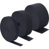 Sunmns 3 Rolls Sewing Stretch Elastic Band Spool, 3/5, 1, 1-1/2 Inch in Width, 5.5 Yards/Roll (Black)