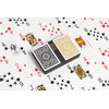 KEM Arrow Black and Gold Plastic Playing Cards, Jumbo Index, Poker Size, Premium Playing Cards, Casino Grade Poker Playing Cards, 2 Decks of Cards