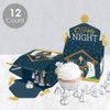 Big Dot of Happiness Holy Nativity - Treat Box Party Favors - Manger Scene Religious Christmas Goodie Gable Boxes - Set of 12