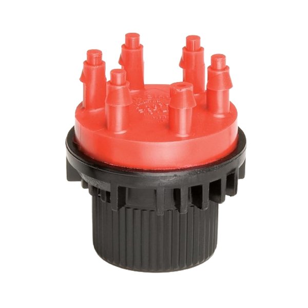 Rain Bird MANIF21PK Drip Irrigation 6-Port Manifold, 2 Gallon Per Hour Flow Rate Per Port