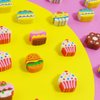 300 Pieces Mini Cupcake Eeasers for Kids Bulk, Mini Cute Kids Pencil Erasers Assortment Novelty Eeasers for Party Favor, Home School Work Rewards and Gift Filling (Cupcake)