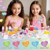 Lip Gloss Making Kit JCOOS 73PCS Lip Gloss Keychain Make Your Own Lip Gloss Kit, Diy Lip Gloss Making kit Moisturizing Shine Beginner Fun Kids Lip Gloss Teen Girl Gifts Trendy Stuff Preteen Girl Gifts