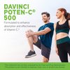 DAVINCI Labs Poten-C 500 - Dietary Supplement to Support Immune System Function & Collagen Health* - with Vitamin C, Calcium, Magnesium, Potassium, and More - Vegetarian - Gluten-Free - 90 Tablets