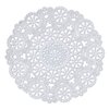 Royal Consumer Medallion Lace Round Paper Doilies, 8-Inch, Pack of 20 (B23004), white