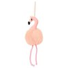 Pink Flamingo Loofah Bath Sponge Body Scrubber (3.5 x 11.5 In, 3 Pack)