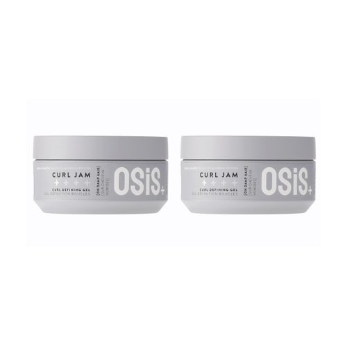 OSiS+ Curl Jam Moisturizing Defining Curl Hair Gel, 20.2 oz (2 Pack) | Non-Stiff | Non-Crunchy | All Curly Types