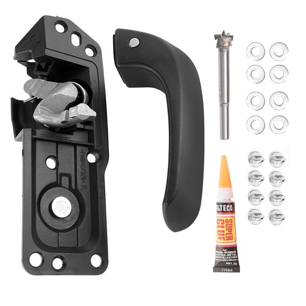Front Left Driver Interior Inside Door Handle Fit for Chevy Silverado Avalanche Suburban Tahoe Cadillac Escalade GMC Sierra Yukon 2007 2008 2009 2010 2011 2012 2013 2014 OE# 20833606 80374