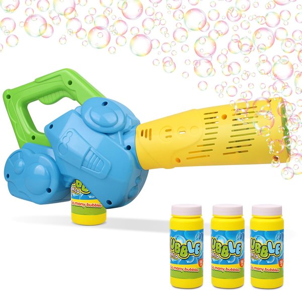 Duckura Bubble Leaf Blower, Bubble Gun for Toddlers 1-3, Kids Christmas Bubble Blower Machine with 12oz Bubble Solution, Outdoor Backyard Toys, Birthday Gifts Toddler Toys for Age 2 3 4 5+ Boy Girl
