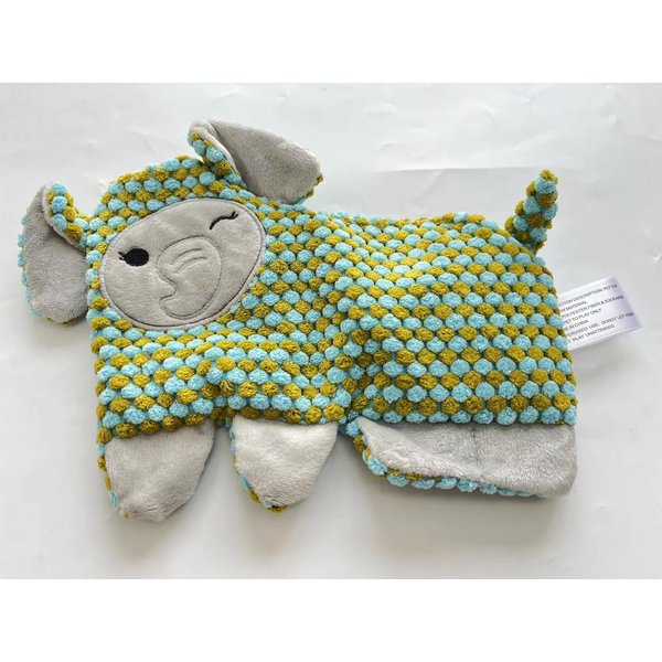 Generic Q.Y.Home Pet Toys Dog Squeak Toys [Relaxation] [Training] [Biting] Plush Toys (Elephants)