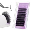 ANNAFRIS Eyelash Extensions Individual Lashes Wool Curl Eyelashes Classic Eyelash Extension Professional (0.07 8-15mm)