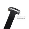 YTBYT 4 Pcs Facelift Bands with Clips Invisible Face Stretching Lifting Strap Adjustable Elastic Band Face Slimming Band (11cm Black Single Bands)