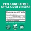 Herbtonics Raw Apple Cider Vinegar Capsules, 1500mg Detox Support (Packaging May Vary), 120 Caps