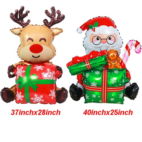 Christmas Balloons Christmas Balloons Decorations Christmas Foil Balloons for Christmas Party Decor Supplies