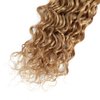 Color #27 Bundles Human Hair Honey Blonde Water Wave Human Hair Bundles Brazilian Color 27 Wet and Wavy Bundles Hair Weave 3 Bundles 14 14 14 Inch Honey Blonde Bundles Remy Hair Extensions