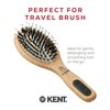 Kent Brushes Perfect For Range PF02 Pure Bristle and Nylon Mix Hair Brush Small/Travel Size