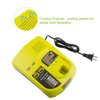 TREE.NB P117 12V 14.4V 18V Battery Charger Replacement for Ryobi Charger ONE+ P117 P118 P119 Lithium-Ion NiCd NiMh Battery P100 P101 P102 P103 P105 P107 P108 BPL-1815