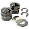 (4 Pack) 532124959 124959 HD Switch Front Wheel Bearing Bushing to Bearing Conversion Kit fits Husqvarna, AYP, Poulan, Jonsered, Craftsman Sears Lawn Mower Garden Tractors