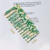 2 Pack Cellulose Detangling Comb - Wide Tooth for Curly, Straight, or Wet Hair - Unisex, Comfortable No Pulling Design
