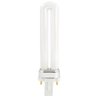 Sylvania DULUX 9W Single Compact Fluorescent Lamp, G23 2-Pin Base, 5000K Daylight, 1 Pack,White