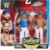 Mattel WWE Cody Rhodes vs Austin Theory Championship Showdown Action Figure 2-Pack with Championship, 6-inch