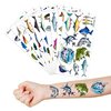 109 PCS Fishing Temporary Tattoos Birthday Party Decorations Favors Supplies Decor Gone Fishing Fish Fisherman Lake Stickers For Girls Boys Gift School Prizes Rewards