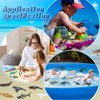 SCAHOW 24pcs Sea Creature Figurines - Realistic Ocean Animal Figures with Sharks, Whales & Octopus - Great for Easter Egg, Cake Topper & Gift