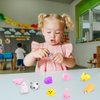 28 Packs Mochi Squishies Bulk Mochi Squishy Toys Set Stress Relief Anxiety Toys Kawaii Animals for Kids Classroom Prizes Christmas Party Favors Valentine Birthday Exchange Gift