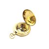 collectiblesBuy Handmade Brass Compass Nautical Collectible Retro Style Pocket Compass Decorative Gift Small Brass Finish Compass Push Button