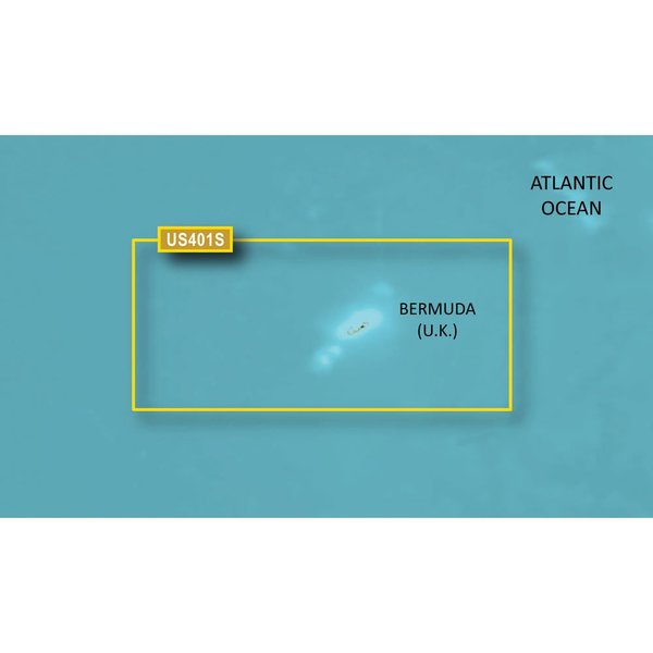 Garmin BlueChart g2 Bermuda Saltwater Map microSD Card