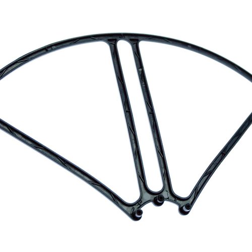 Xiaopyo Quadcopter Spare Parts Blades Guards Propellers Protection Frame Compatible with HS110D HS200D FPV RC Drone T18 FPV RC Drone Accessories