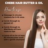 Chebe Hair Growth Oil & Butter Set – Deep Moisturizing Treatment with African Chebe Powder Serum – Supports Hair Regrowth, Repairs Damage & Reduces Hair Loss – Suitable for All Hair Types