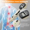 Electronic Acupuncture Pen Pain Relief Therapy Meridian Pen Find Acupoints Automatically with 3 Massage Heads Rechargeable