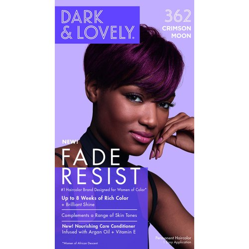 Dark & Lovely Dark And Lovely Hair Color Fade Resist 362 [Crimson Moon] (Pack of 3)